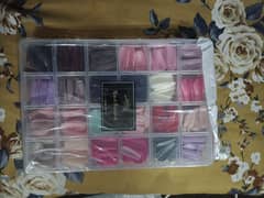 576 colorful fake nails