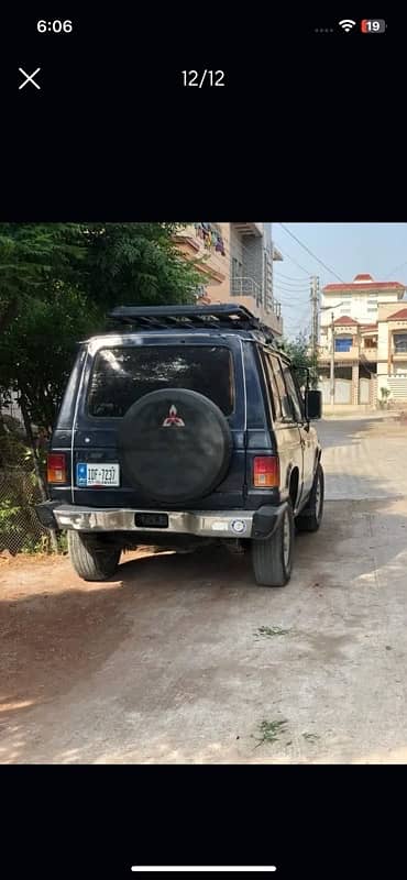 Mitsubishi Pajero 1994 exchange possibel with all cars jeep 8