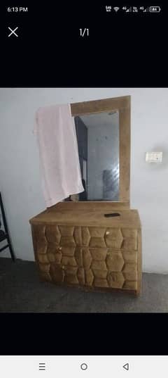 mirror and storig box