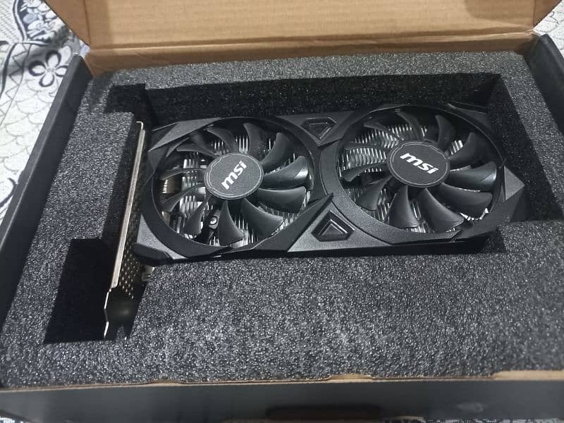 MSI RTX 3050 6gb 92bit Gaming Graphic Card 5