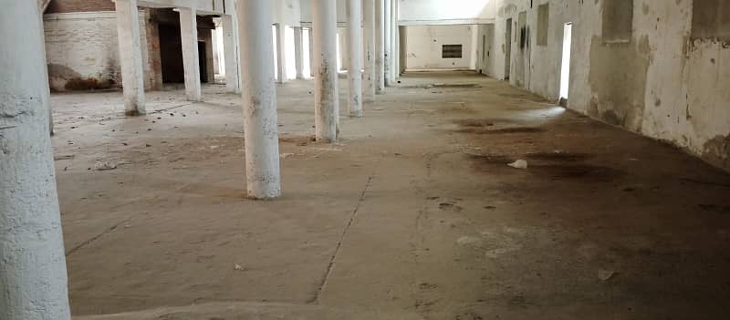 4 Kanal factory available for rent. 1