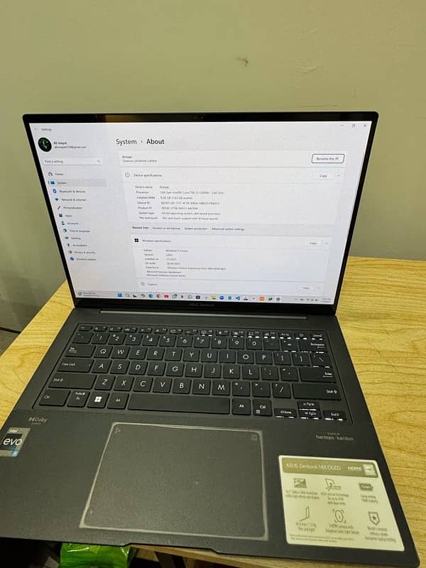 Asus zenbook 14.5 inch Core i5 - 8gb laptop 8