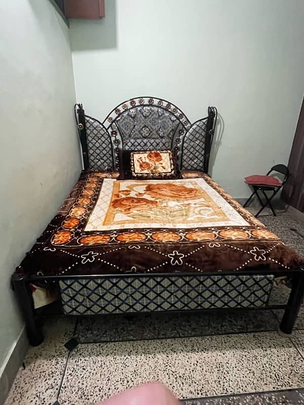 double bed with matress 2