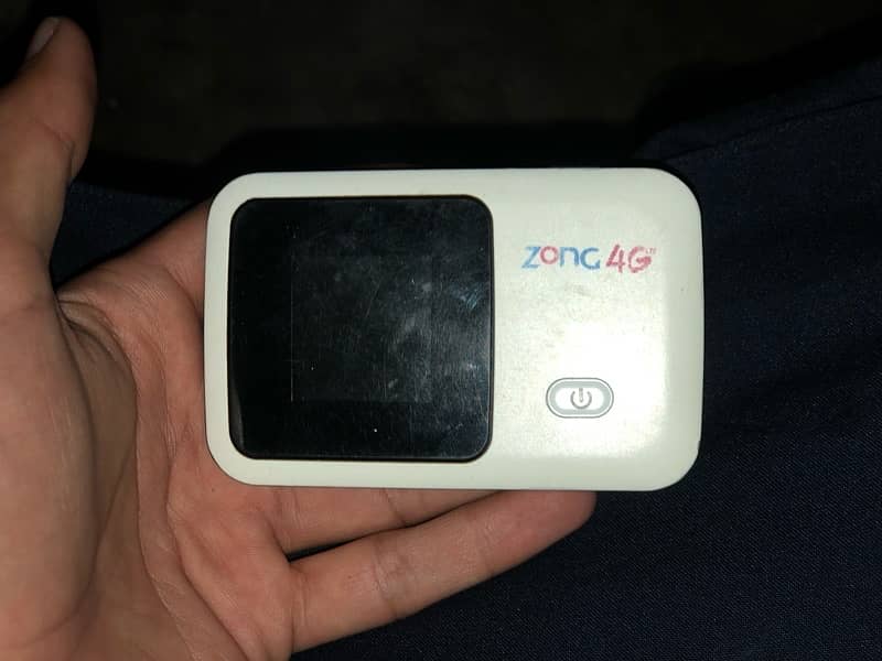 Zong 4G device (charhing problem) 0