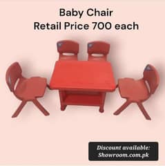 Baby Chair and Table,School chair,Chairs,Plastic chair table set