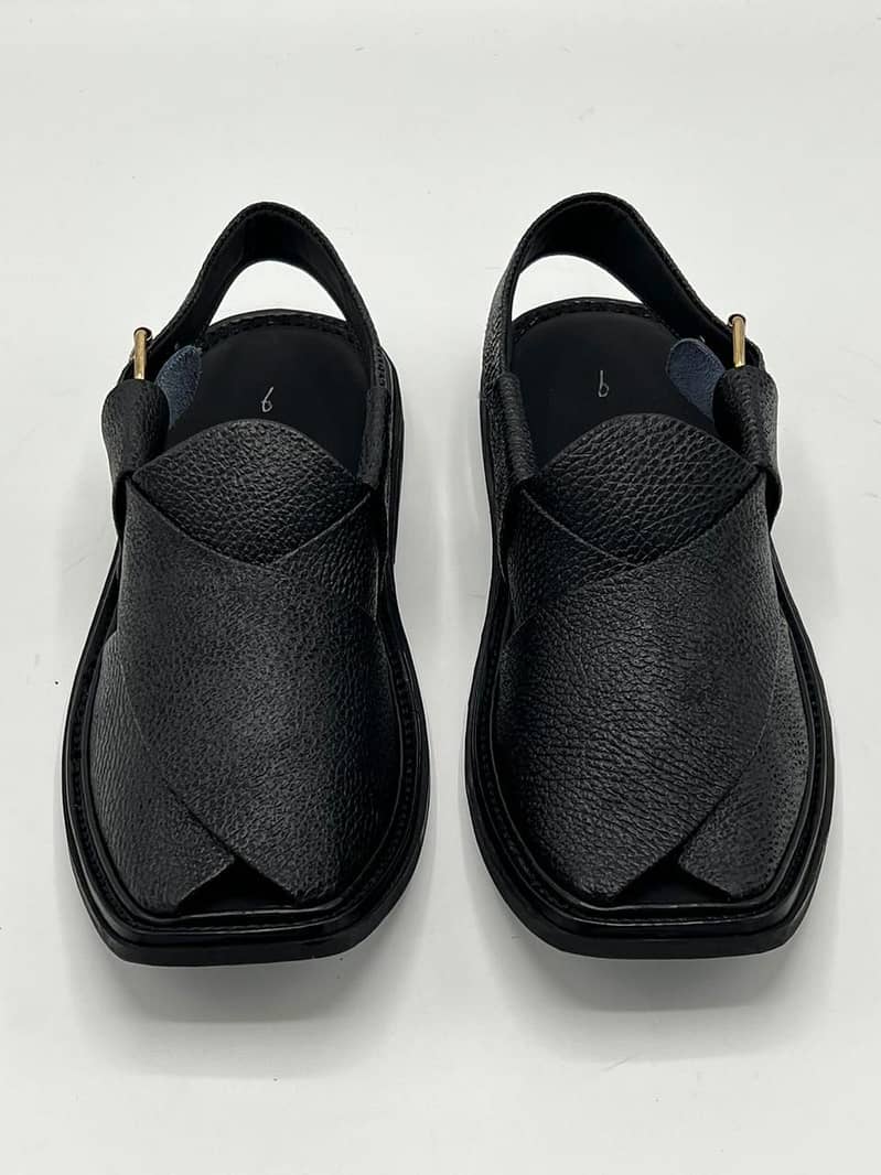 Peshawar leather chappal 1