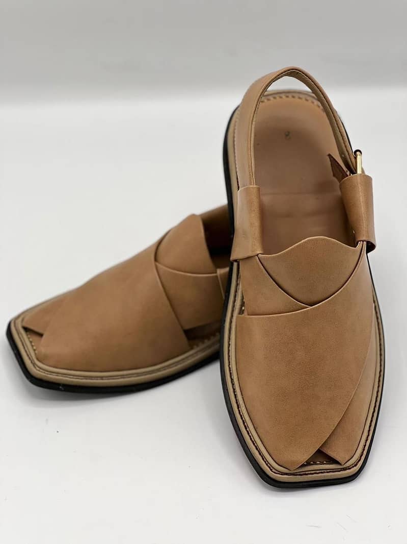 Peshawar leather chappal 3