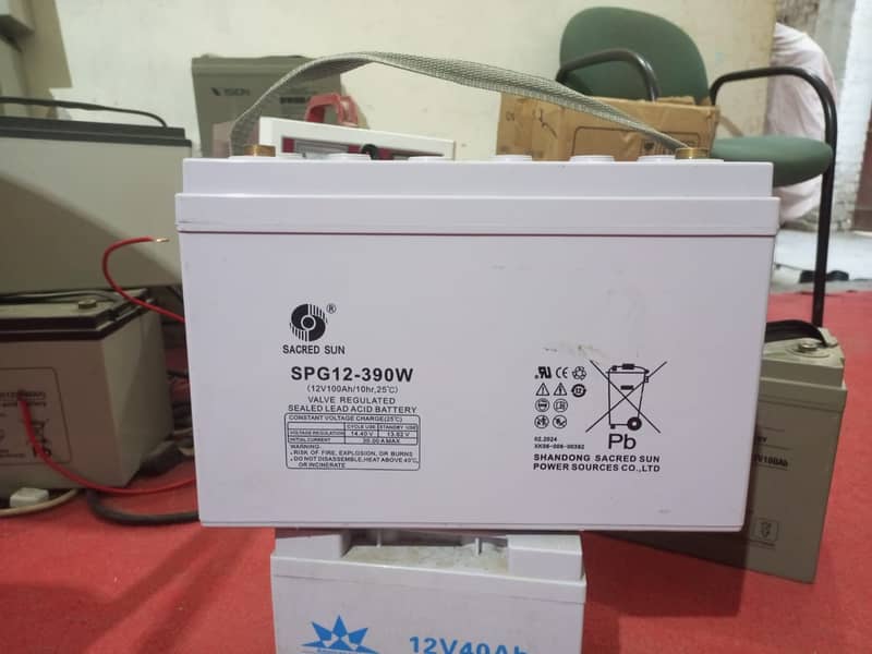 12v100 ampere imported battery for ups ,solar system ,HERE 0