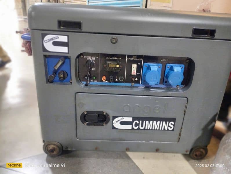 Cummins 10kva sound prouf  generator good condition 2