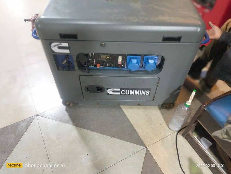 Cummins 10kva sound prouf  generator good condition 4