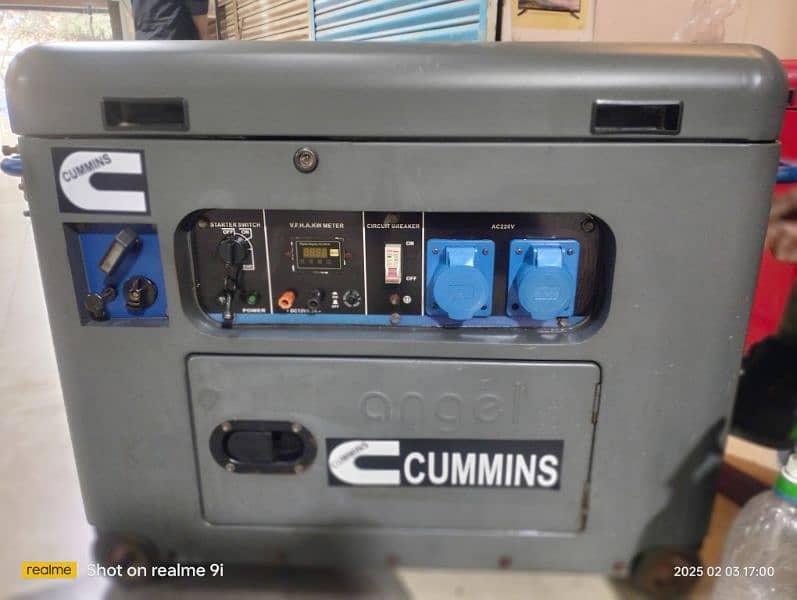 Cummins 10kva sound prouf  generator good condition 6