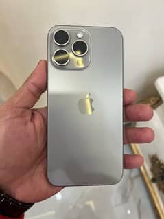 iphone 15 pro max 256 gb HK model natural titanium pta approved