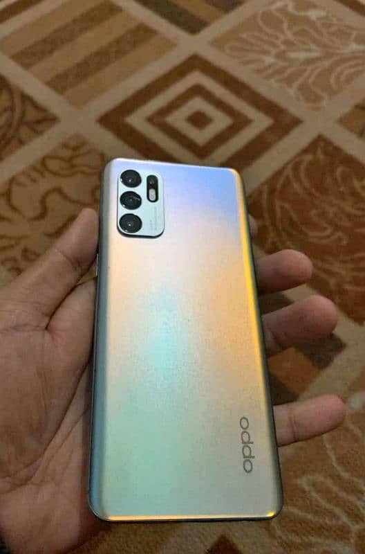 OPPO Reno 6 8+8.128 with box all to all janwan one hand use 4