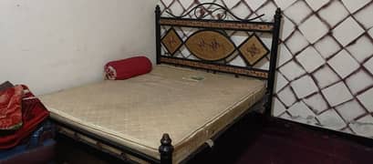 Iron Bed with Mattress