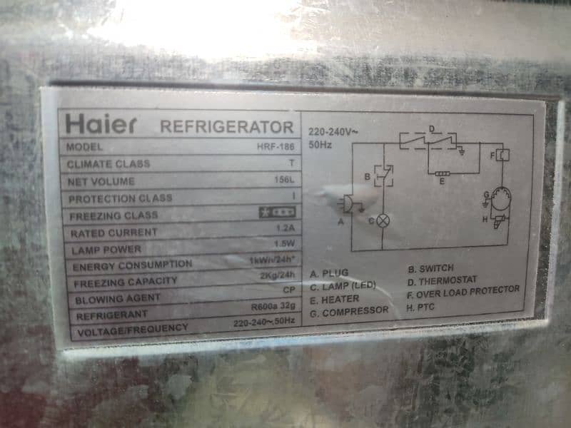 Haier refrigerator 2