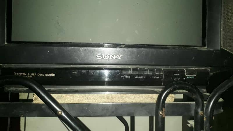 Sony TV trinitron 3 syste super dual sound original 2