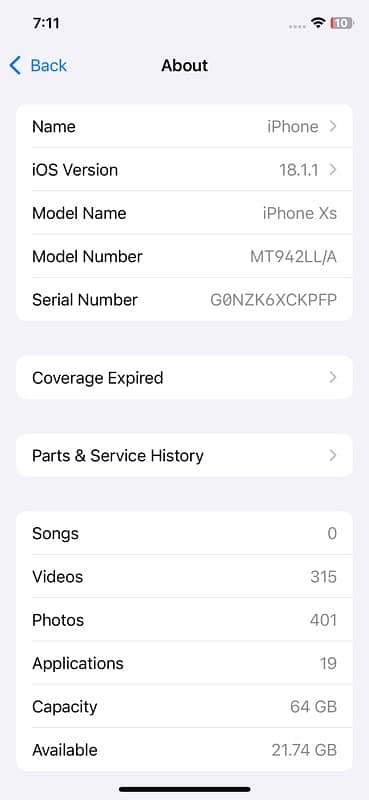 iPhone XS all oky exchange posible 1