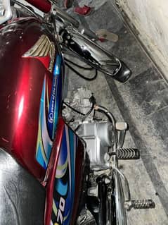 honda cd70 red clour total jenioun