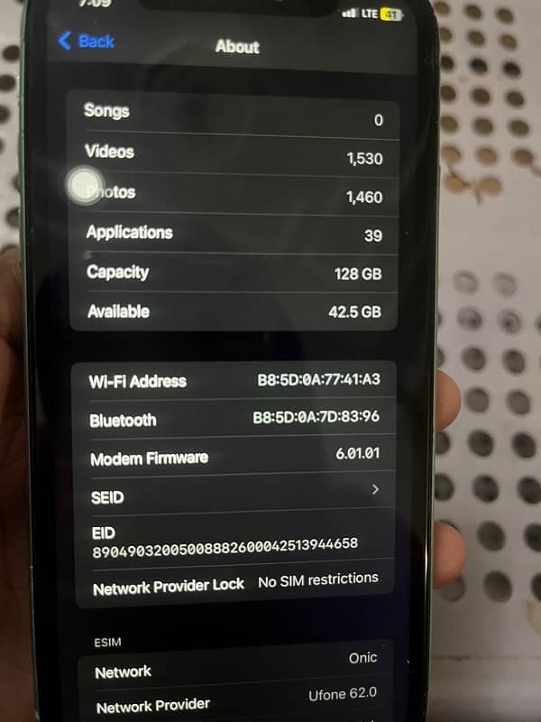 Iphone 11 128gb sim working 2