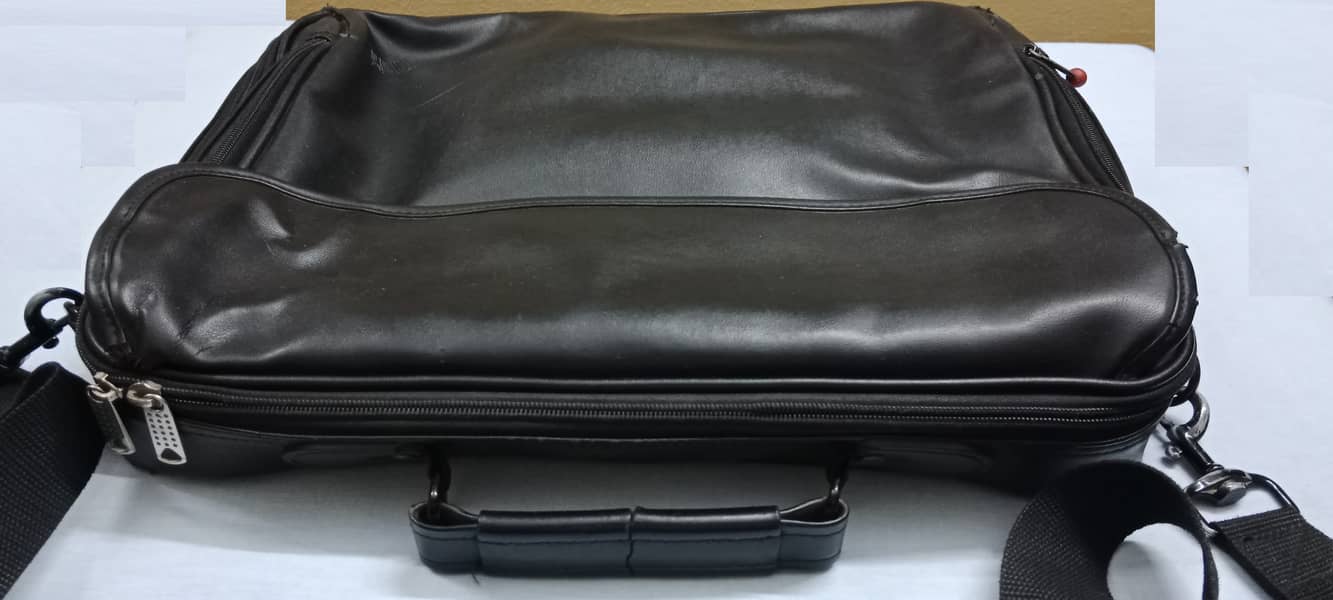 Premium Quality Original Leather Laptop Hand Carry Bag 1