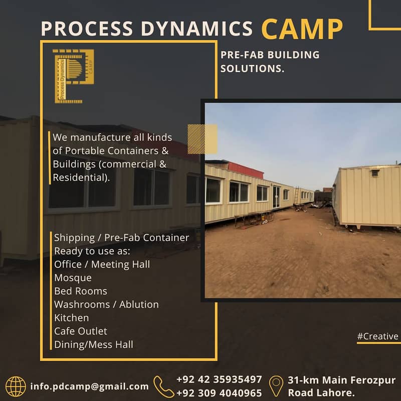 Container office Portable toilet porta cabin cafe cont prefab building 2