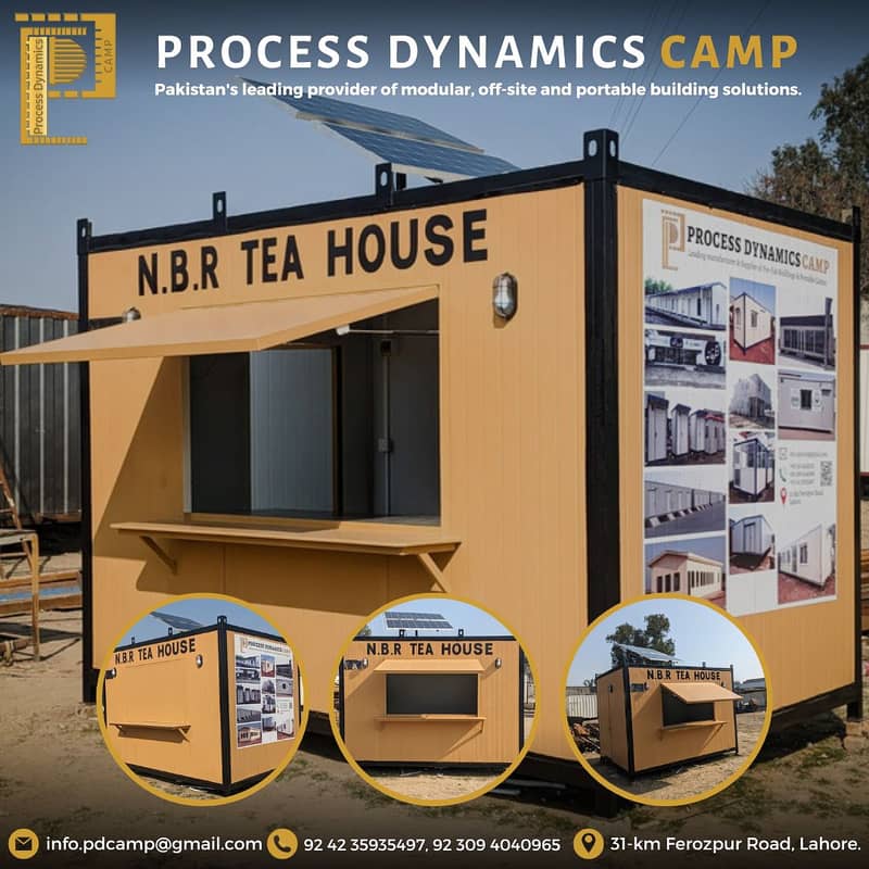 Container office Portable toilet porta cabin cafe cont prefab building 4