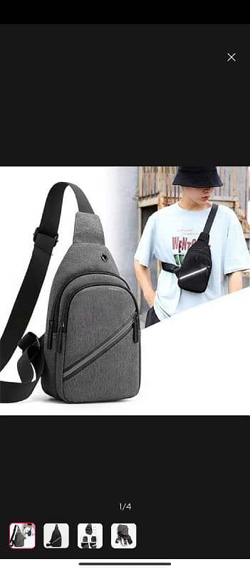 Mens Hand bags Crossbody Pouch Waist Bag 0