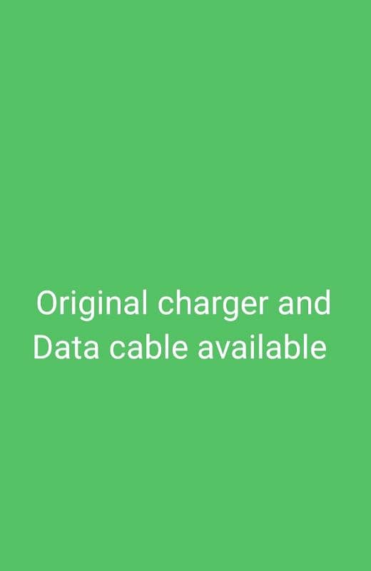 original charger available 0