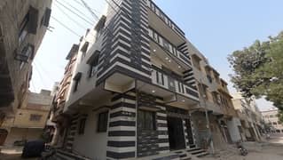 Brand New Ground Plus Two Commercial Corner Park Facing House For Sale in Malir Anwar-e-Ibrahim