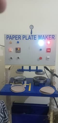 Paper plates making machine