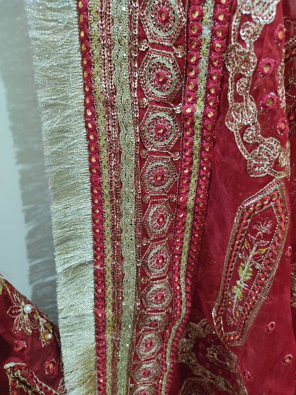 MNR Red bridal Lehenga 6