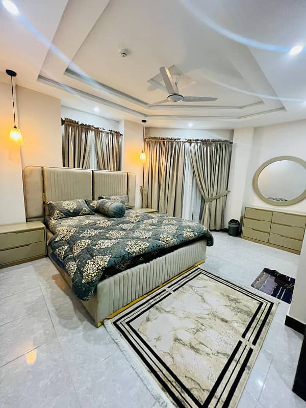 PERDAY 2 BED LUXERY FURNISHED APPARTMENT FOR RENT BAHRIA TOWN PHASE 8 16