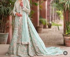 Bridal Maxi / walima dress / wedding / Party / Dress / designer mexi /