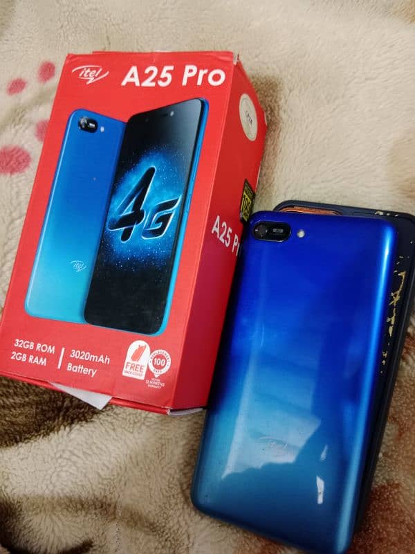 Urgent sale Itel Mobile A25 pro 4G 2gb Ram 32 Rom 1