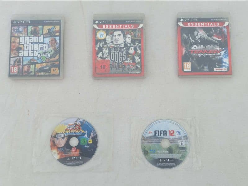 Ps3 five disk original games bundle 19