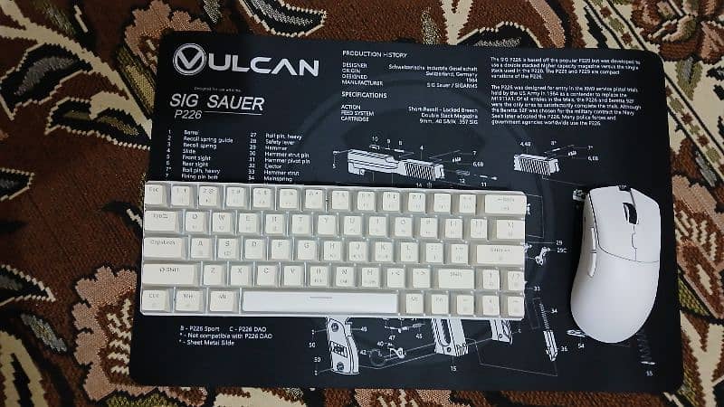 Vulcan Gaming Mouse pad XL 3