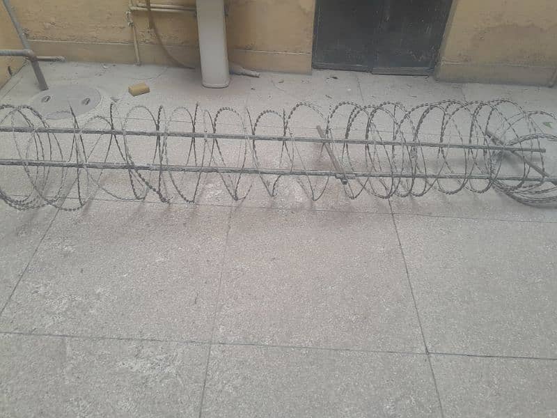 Razor wire with Frame 2