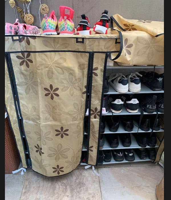 foldable shoe rack 4