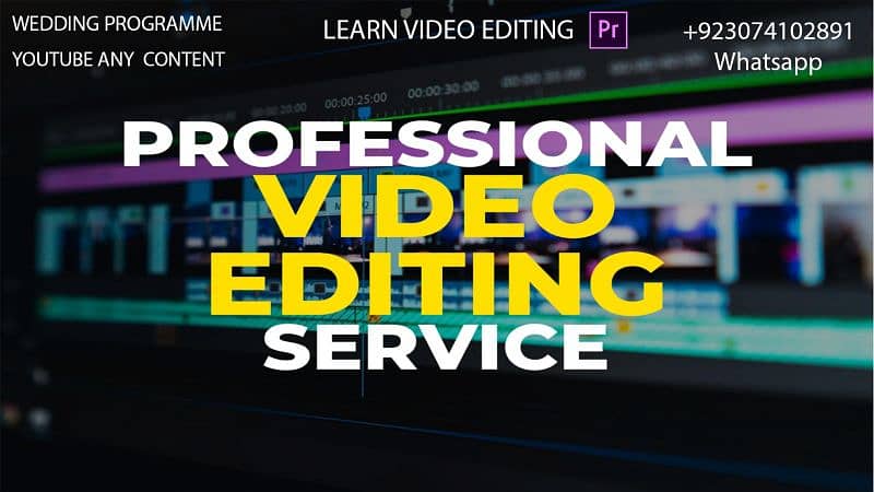 professional video editing service 0