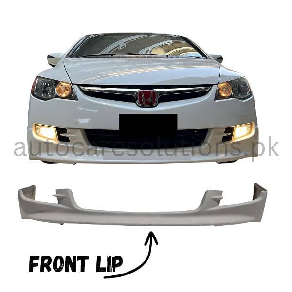 Honda Civic Reborn 2008-2012 4Pcs Body Kit Fiber-Material 0