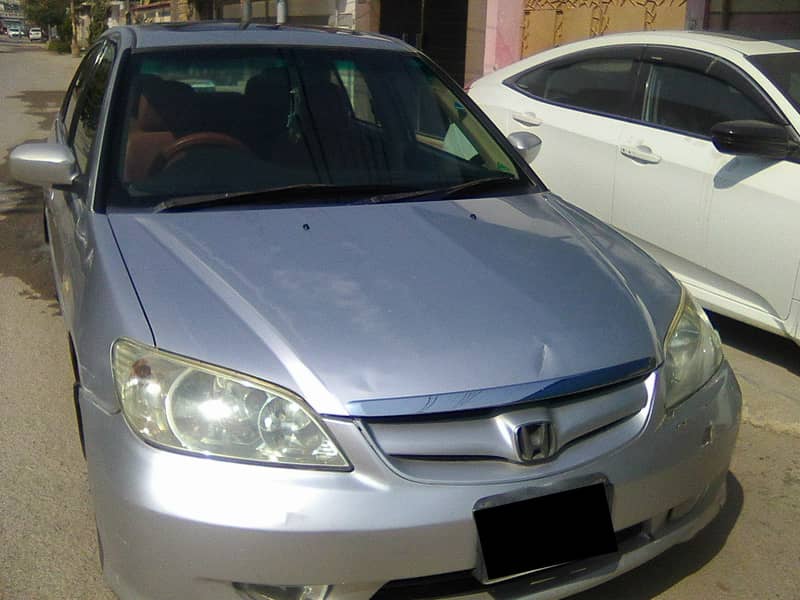 CIVIC VTI ORIEL 2005 SILVER AUTOMATIC  FULLORIGINAL BEHTREEN CONDITION 16