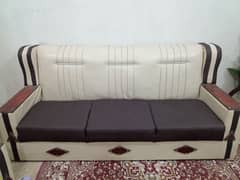 1 full size + 2 small sofa set for Sale