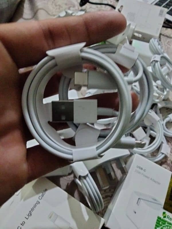 I phone  adaptor original and cabls available,wattasapp no,03479104450 1