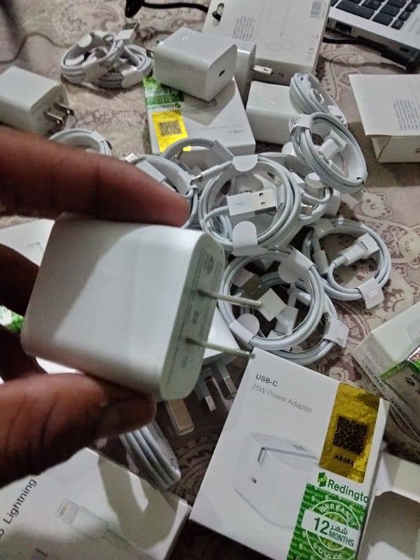 I phone  adaptor original and cabls available,wattasapp no,03479104450 2