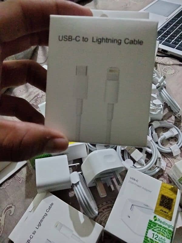 I phone  adaptor original and cabls available,wattasapp no,03479104450 4