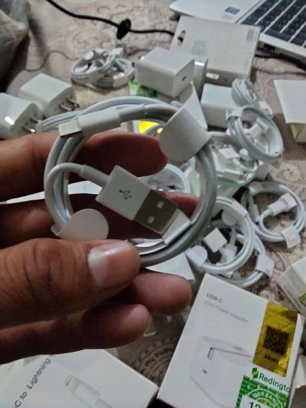 I phone  adaptor original and cabls available,wattasapp no,03479104450 5