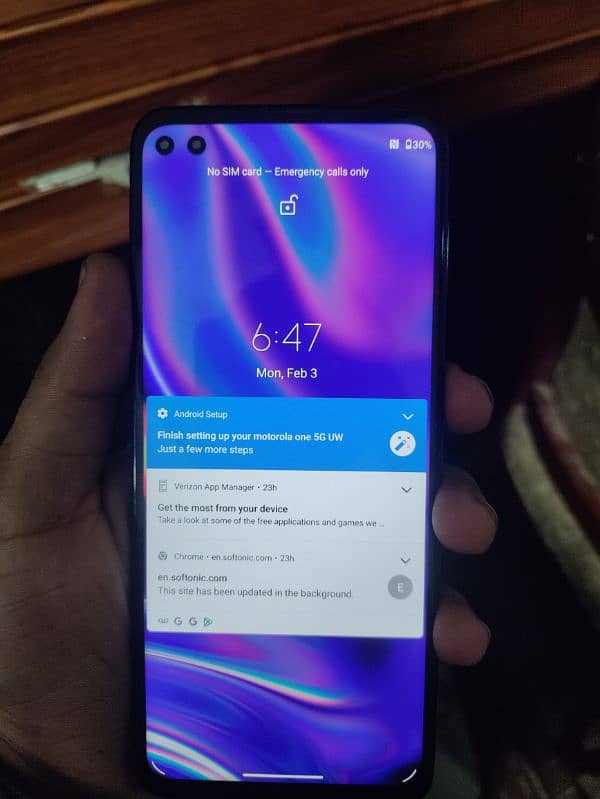 Motorola one 5g 1