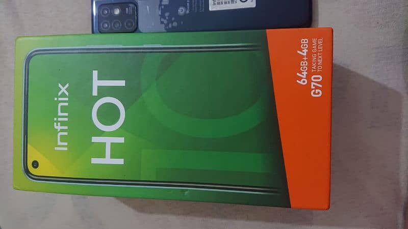 infinix Hot 10 4GB + 64GB G70 Processor 3