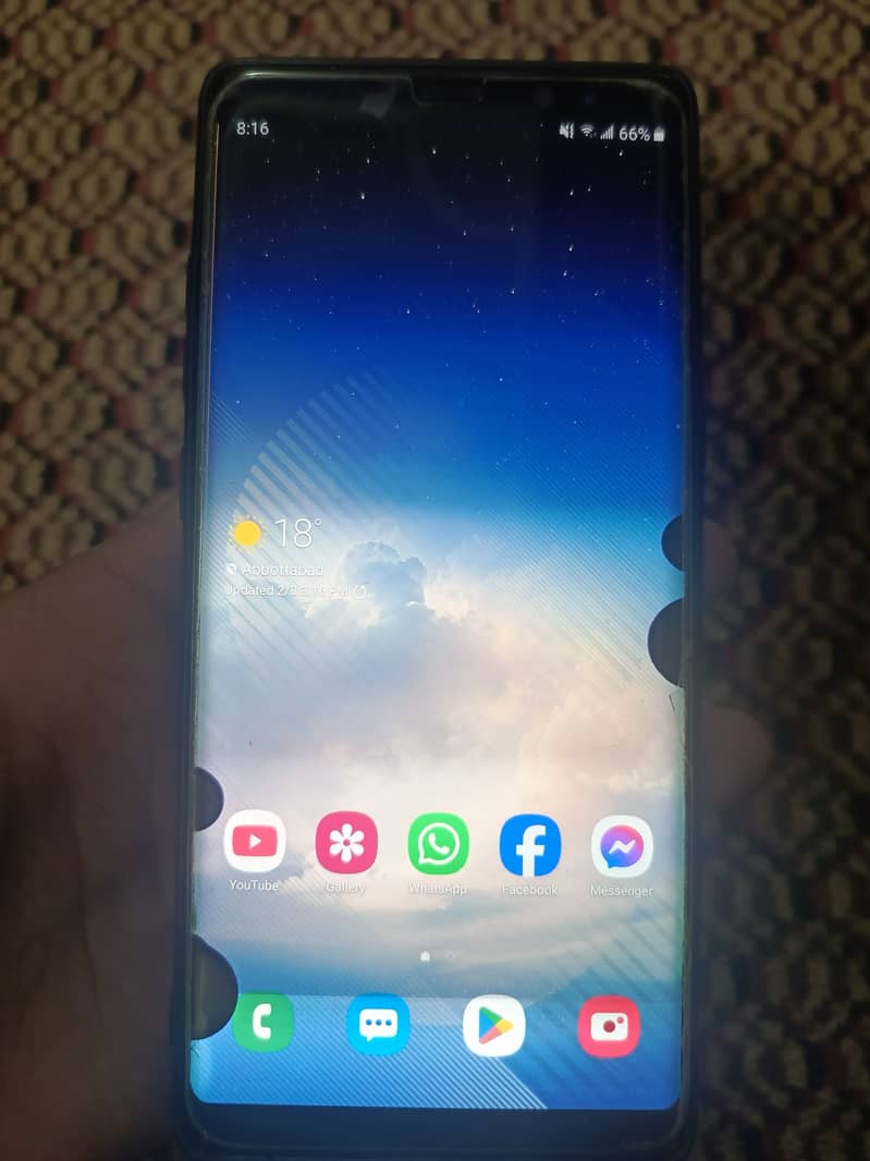 samsung note 8 pta approved dual sim. . 1