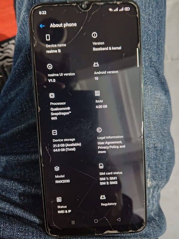 realme 5i 4gb 64gb box 4